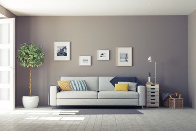 Interior Painting of Living Room